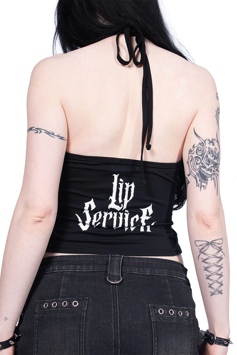 Lip Service X Riddick Death Ankh Halter Top - Image 3