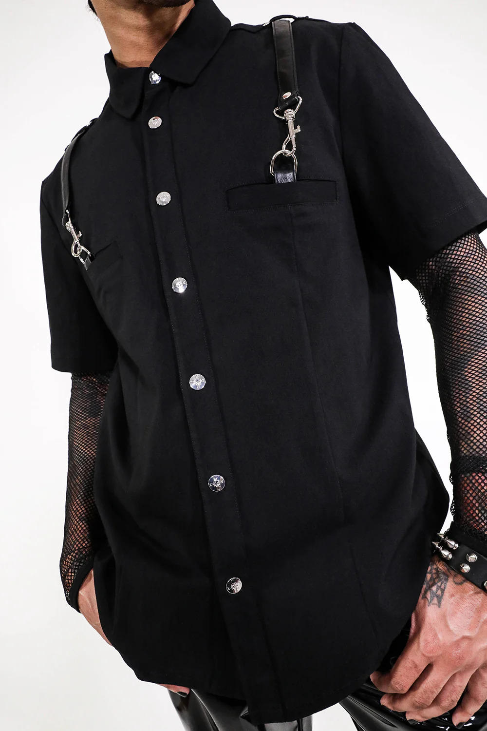 Men's Short Sleeve Gangsta Pranksta Shirt - Image 10